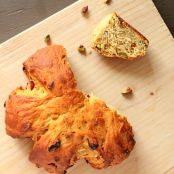 Christmas Stollen Wreath (vegan)